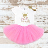 Four Crown Pink Tutu Outfit