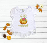 Cutest Pumpkin in the Patch Fringe Shirt