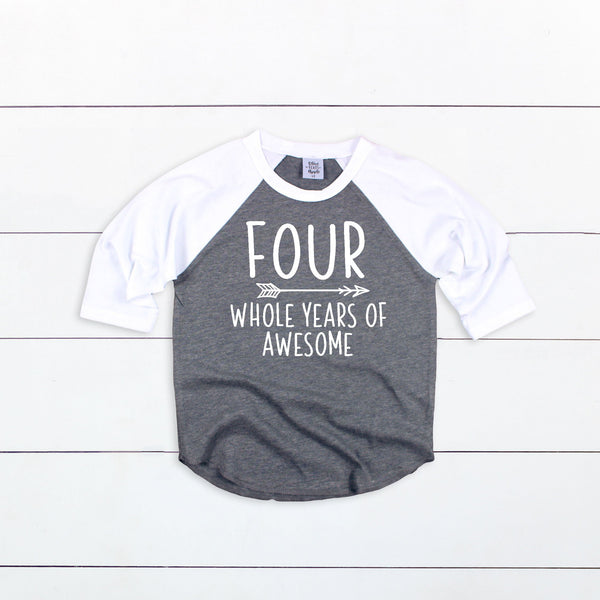 ONE TWO THREE Whole Years of Awesomeness Top