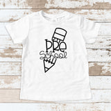 Pre-School Pencil White T-Shirt