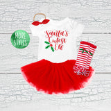 Santas Cutest Elf Tutu Outfit