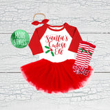 Santas Cutest Elf Tutu Outfit