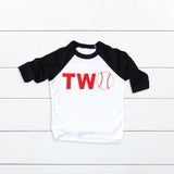 Custom TWO Baseball Shirt