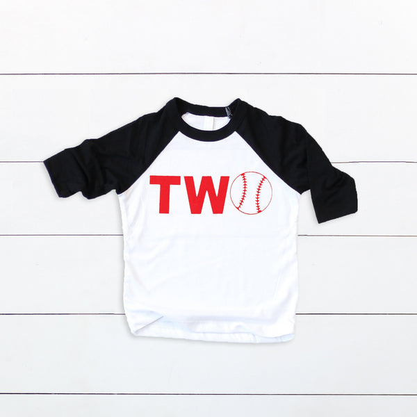 Custom TWO Baseball Shirt