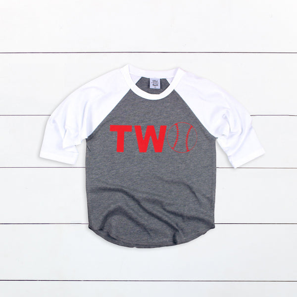 Custom TWO Baseball Shirt