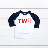 Custom TWO Baseball Shirt